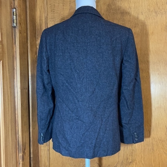 Pendleton Gray Virgin Wool Blazer - EUC - Picture 3 of 5